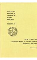 Deir El-Ballas: Preliminary Report on the Deir El-Ballas Expedition, 1980-1986