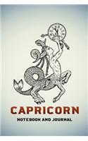Capricorn Notebook and Journal