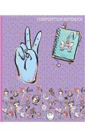 V Composition Notebook