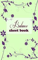 Balance Sheet Book