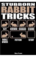 Stubborn Rabbit Tricks Weekly Planner