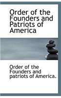 Order of the Founders and Patriots of America
