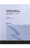 Studies in General and English Phonetics