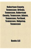 Robertson County, Tennessee: Tennessee's 6th Congressional District(English)