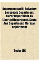 Departments of El Salvador