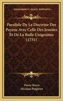 Parallele De La Doctrine Des Payens Avec Celle Des Jesuites Et De La Bulle Unigenitus (1731)