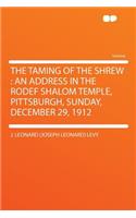 The Taming of the Shrew