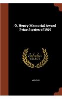 O. Henry Memorial Award Prize Stories of 1919