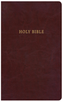NKJV Large Print Personal Size Reference Bible, Classic Burgundy Leathertouch