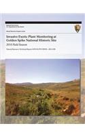 Invasive Exotic Plant Monitoring at Golden Spike National Historic Site