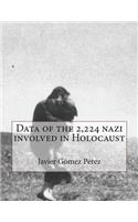 Data of the 2,224 nazi involved in Holocaust