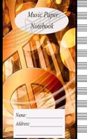 Music Paper Notebook