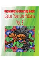 Grown Ups Colouring Book Color Your Life Patterns Vol. 2 Mandalas