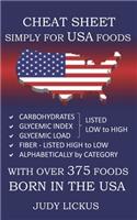Cheat Sheet Simply for USA Foods