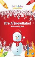 Its a Snowflake! Kids Coloring Book