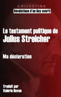 testament politique de Julius Streicher