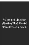 I Survived Another Meeting That Should Have Been An Email.