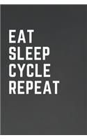 Eat Sleep Cycle Repeat