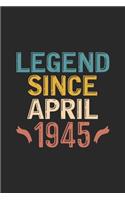 Legend Since April 1945