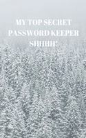 My Top Secret Password Keeper Shhhh!: 94 Pages of 6 X 9 Inch Handy Prelined Password Keeper Info