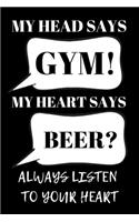 My Head Says Gym? My Heart Says Beer?
