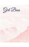 Girl Boss: Inspirational journal, notebook, or diary for girls who want to document their daily inspirations and goals!