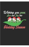Wishing you peas love and joy holiday