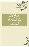 Dot Grid Productivity Journal