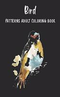 Bird Patterns Adult Coloring Book