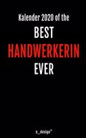 Kalender 2020 für Handwerker / Handwerkerin: Wochenplaner / Tagebuch / Journal für das ganze Jahr: Platz für Notizen, Planung / Planungen / Planer, Erinnerungen und Sprüche