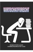 Wirtschatfsrecht Semesterplaner - Sommersemester 2020