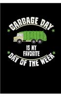 My Favorite Day is Garbage Day: College Ruled Lined Writing Notebook Journal, 6x9, 120 Pages