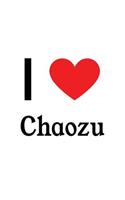 I Love Chaozu: Dragon Ball Z Designer Notebook