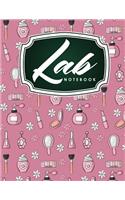 Lab Notebook: Kids Lab Notebook, Lab Notebooks With Grid Pages, Lab Notebook Graph Paper, Student Lab Notebook Chemistry, Cute Beauty Shop Cover(94 Lab Notebook)