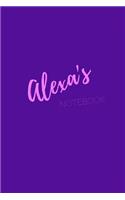 Alexa's Notebook