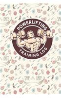 Powerlifting Training Log: (190 Powerlifting Training Log)