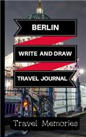 Berlin Write and Draw Travel Journal
