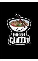 Ramen Queen: Blank Lined Journal to Write in - Ruled Writing Notebook