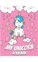 My Unicorn Journal: Cute Notebook Journal V16