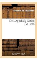 de l'Appel À La Nation