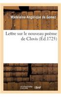 Lettre Sur Le Nouveau Poème de Clovis