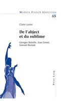 de l'Abject Et Du Sublime