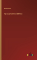 Revenue Settlement Office