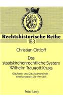 Das staatskirchenrechtliche System Wilhelm Traugott Krugs
