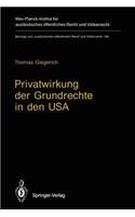 Privatwirkung Der Grundrechte in Den USA