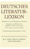 Deutsches Literatur-Lexikon, Band 24, Tsakiridis - Ursinus