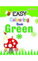 Easy colouring Book green