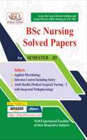 BSc Nursing Solved Papers For SEMESTER-III : 