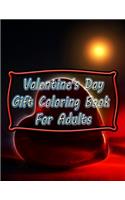 Valentine's Day Gift Coloring Book For Adults