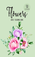 Flowers Coloring Book